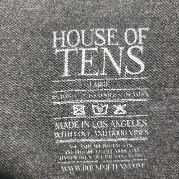 House Of Tens HAPPY Graphic Sweatshirt Size Large - Picture 4 of 5